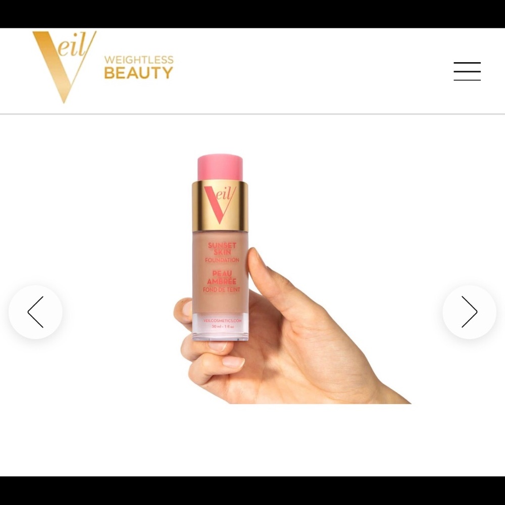 Veil Sunset Skin Foundation N3 - Beauty and the Boutique